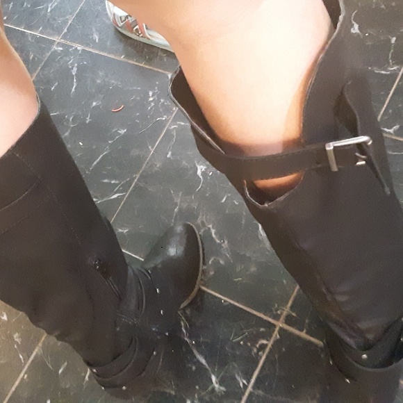 Adrienne black riding boots Size 9 - Picture 5 of 5